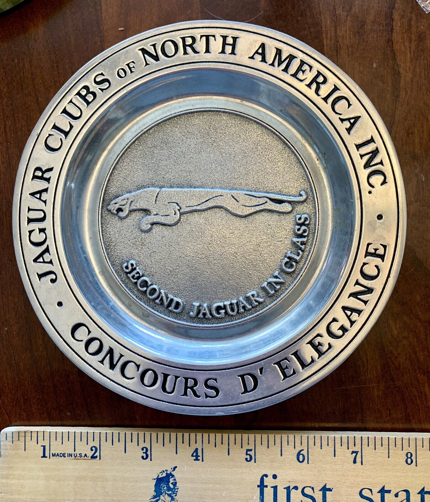 Vintage Jaguar Clubs Of North Am Concours D’Elegance Second In Class