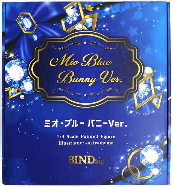 Native Online, FANZA [Bonus] BINDing Creator\'s Opinion Mio Blue Bunny 1/4 Figure