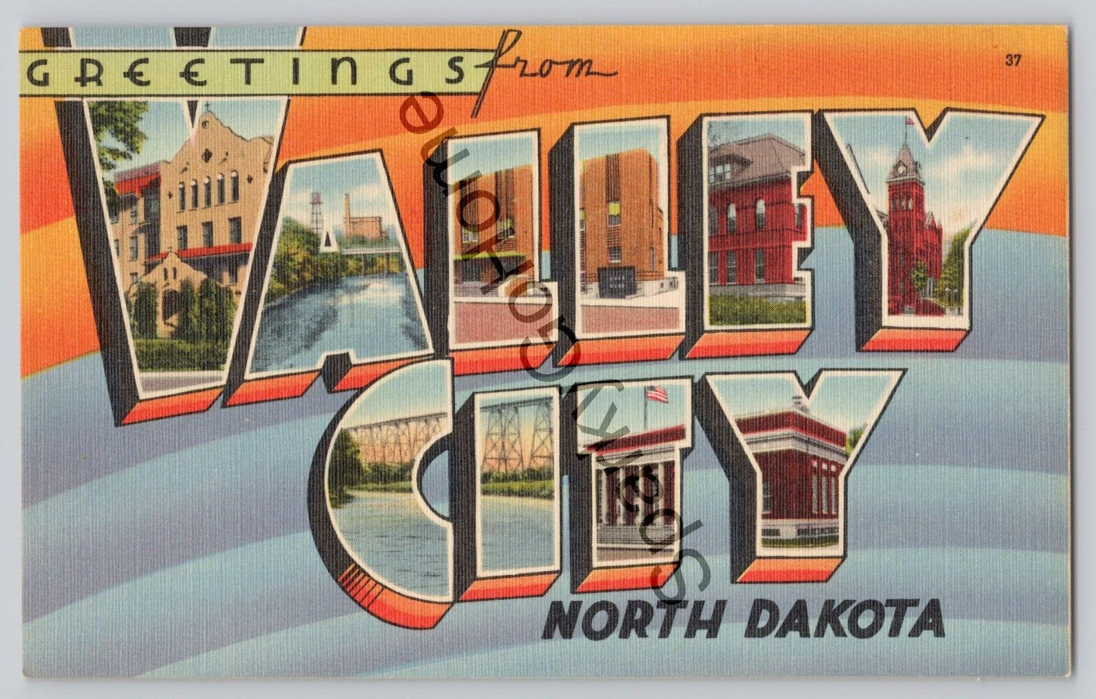 Greetings From Valley City, North Dakota ND
