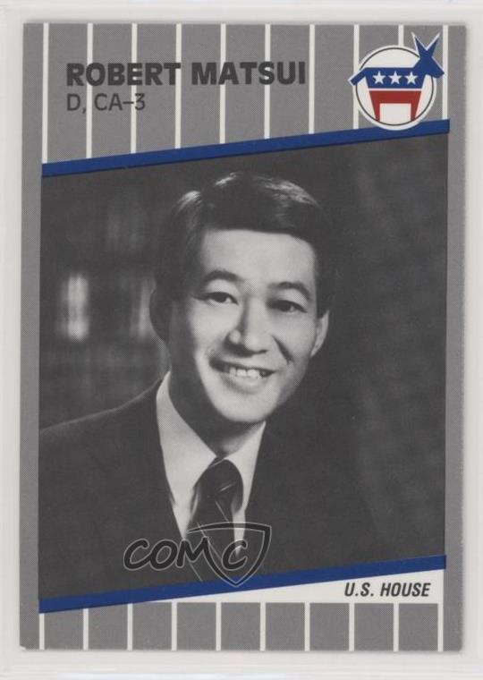 1989 National Education Association PAC Congress Robert Matsui 0w6