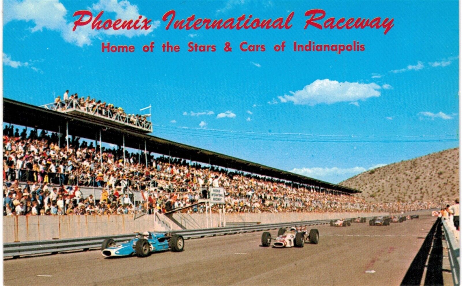 Phoenix International Raceway Auto Racing Indy Racing 1950 AZ 