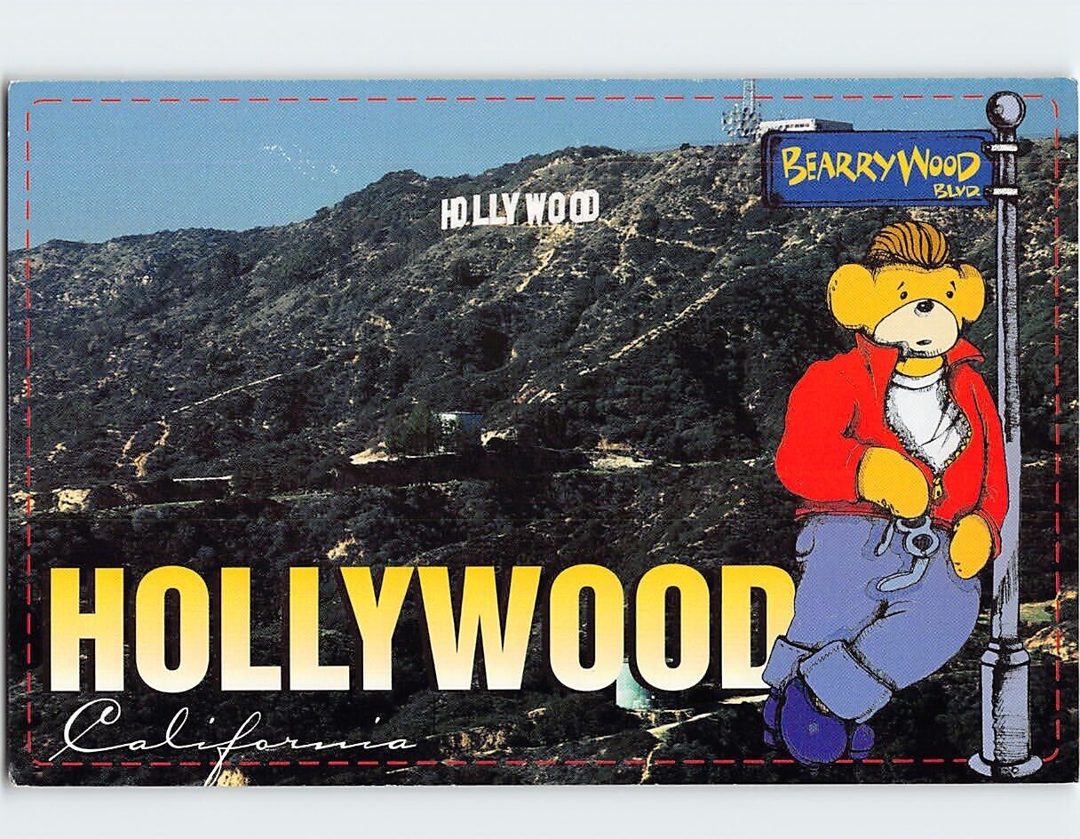 Postcard Hollywood Los Angeles California USA