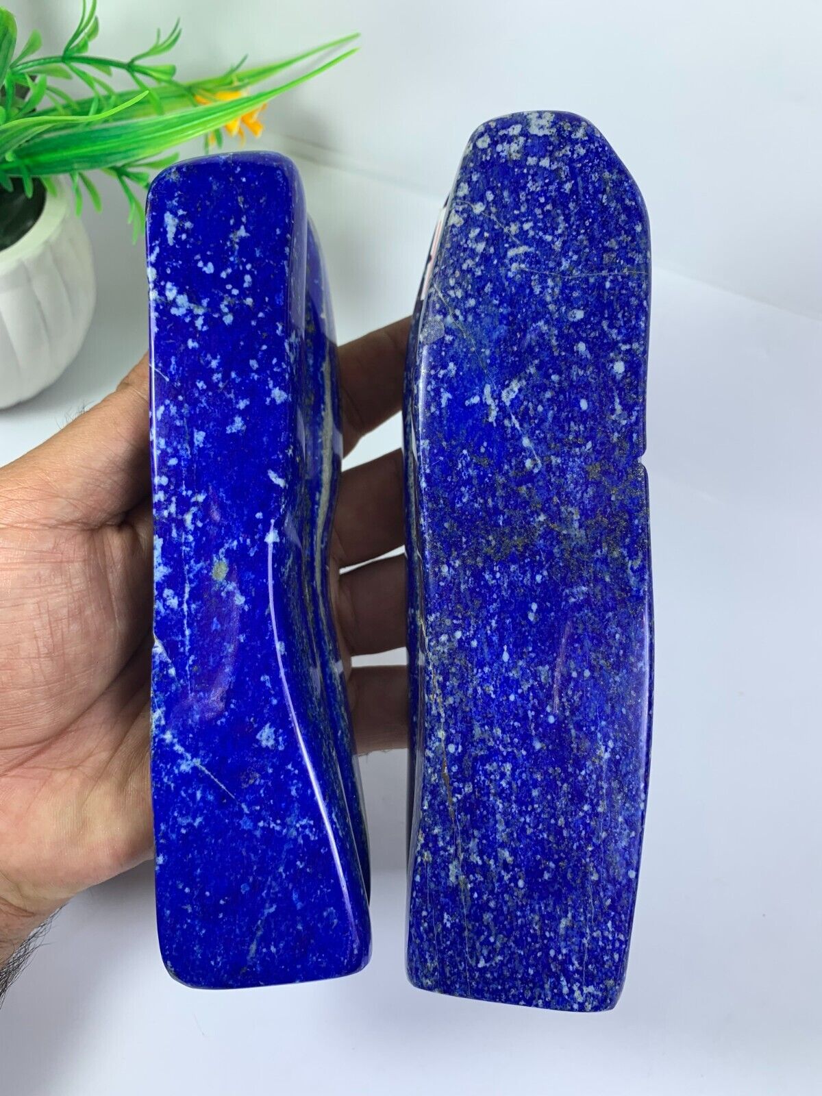 2.3LB Lapis Lazuli Healing Crystal Freeform Polished Rough Tumble Specimen Stone