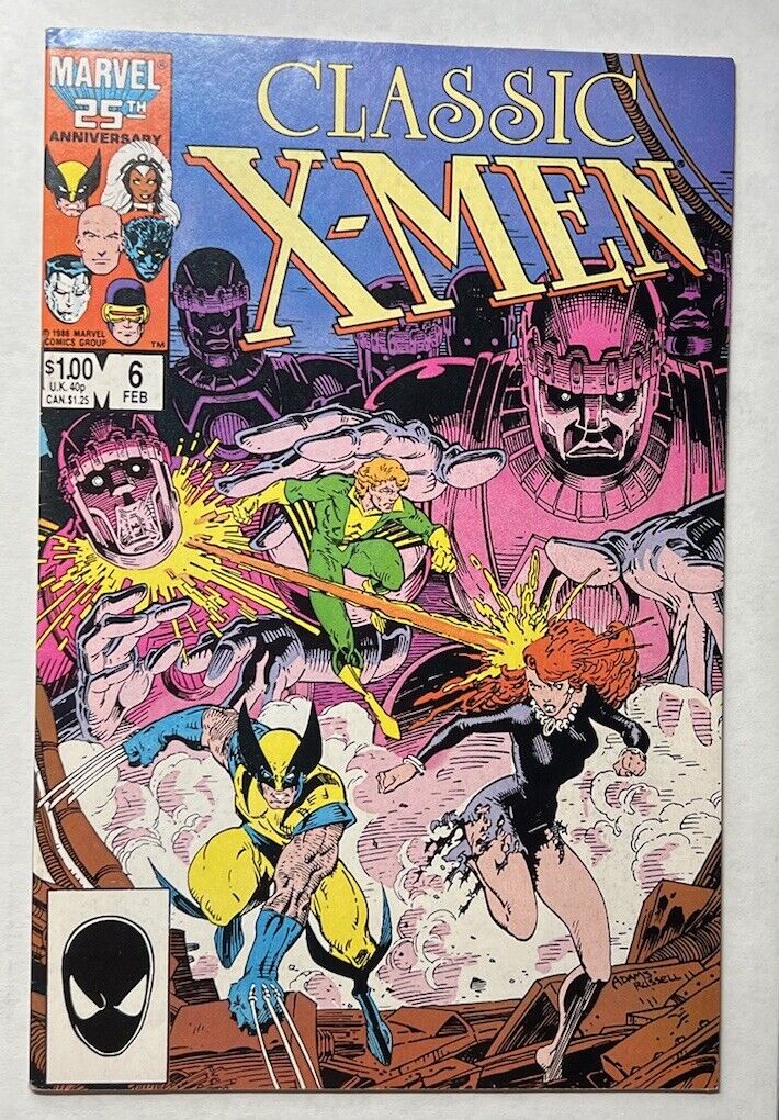 Classic X-Men #6 1986 Marvel Comic Book - We Combine Shipping