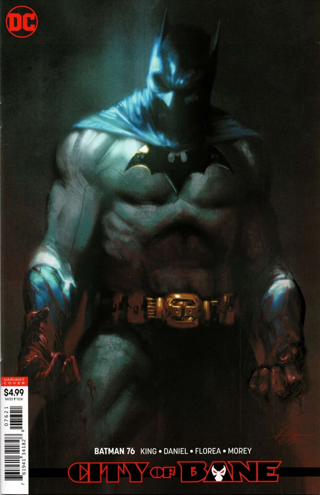 Batman (3rd Series) #76A VF/NM; DC | Dell\'otto Variant City of Bane - we combine