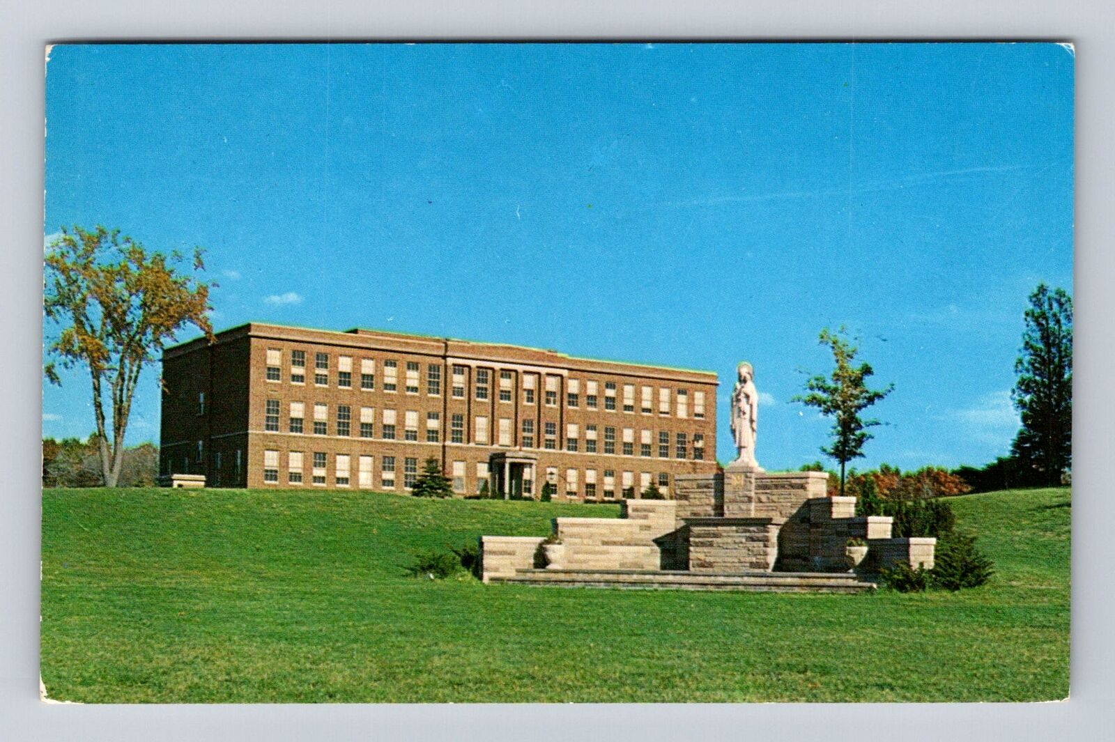Andover MA-Massachusetts, Sullivan Hall, Liberal Arts Building Vintage Postcard