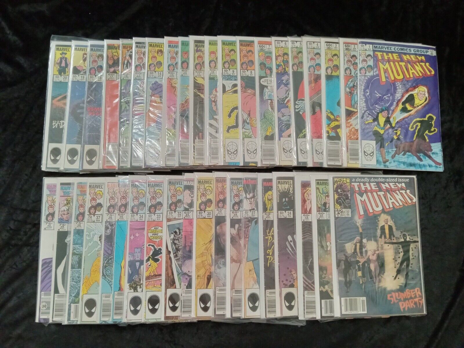 Huge Lot Of Marvel X-men New Mutants Comics Near Complete Original Run Annuals
