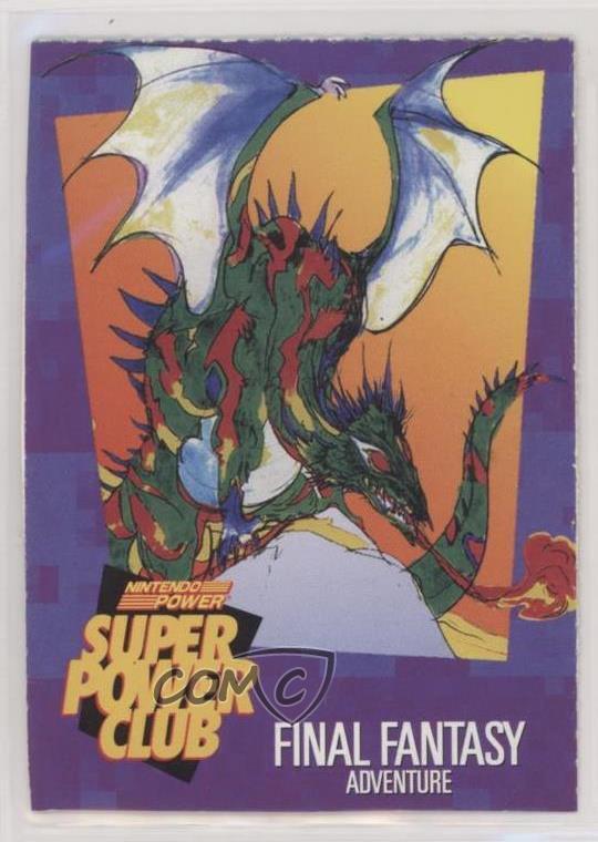 1992-95 Nintendo Super Power Club Final Fantasy Adventure #67 0s6p
