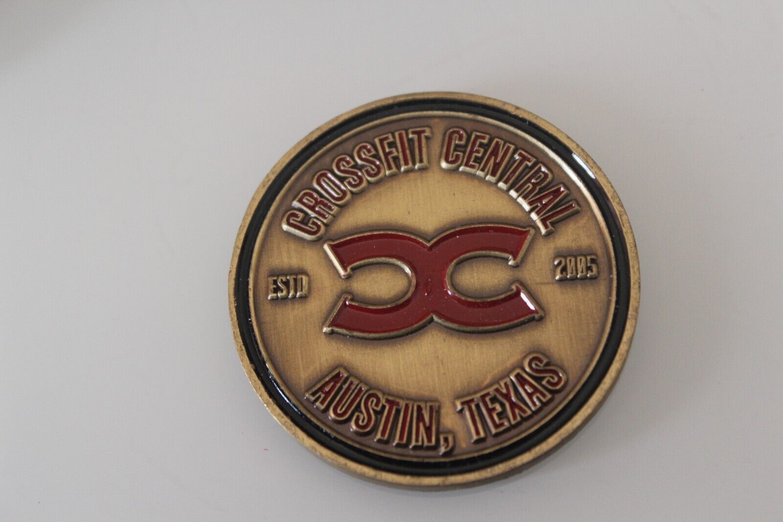 Crossfit Central Austin Texas Challenge Coin