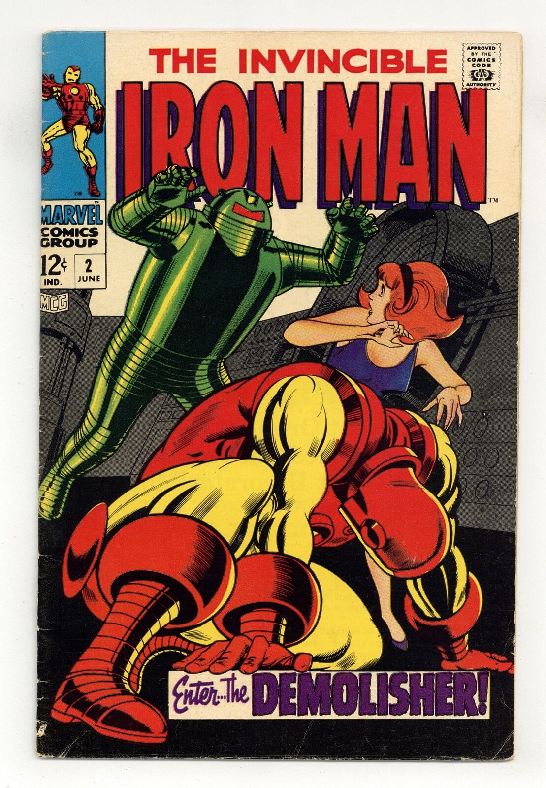 Iron Man #2 GD/VG 3.0 1968