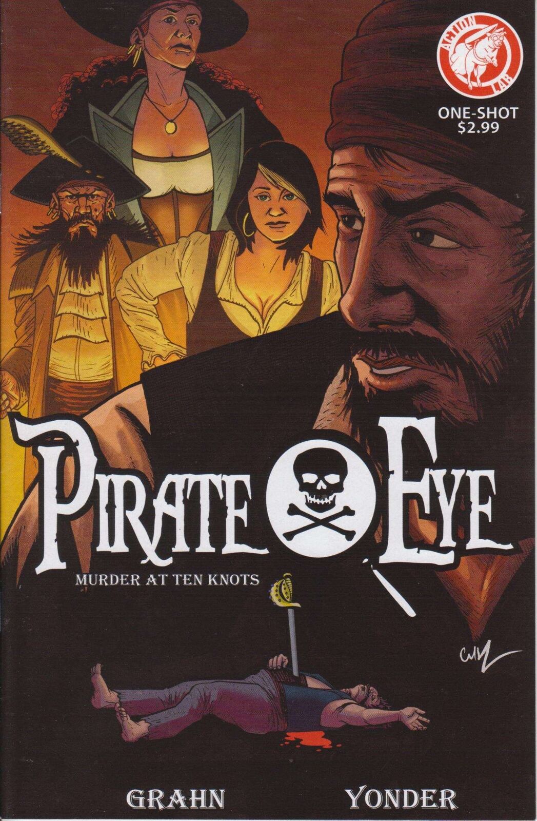 Pirate Eye #3 VF/NM; Action Lab | Murder At Ten Knots - we combine shipping
