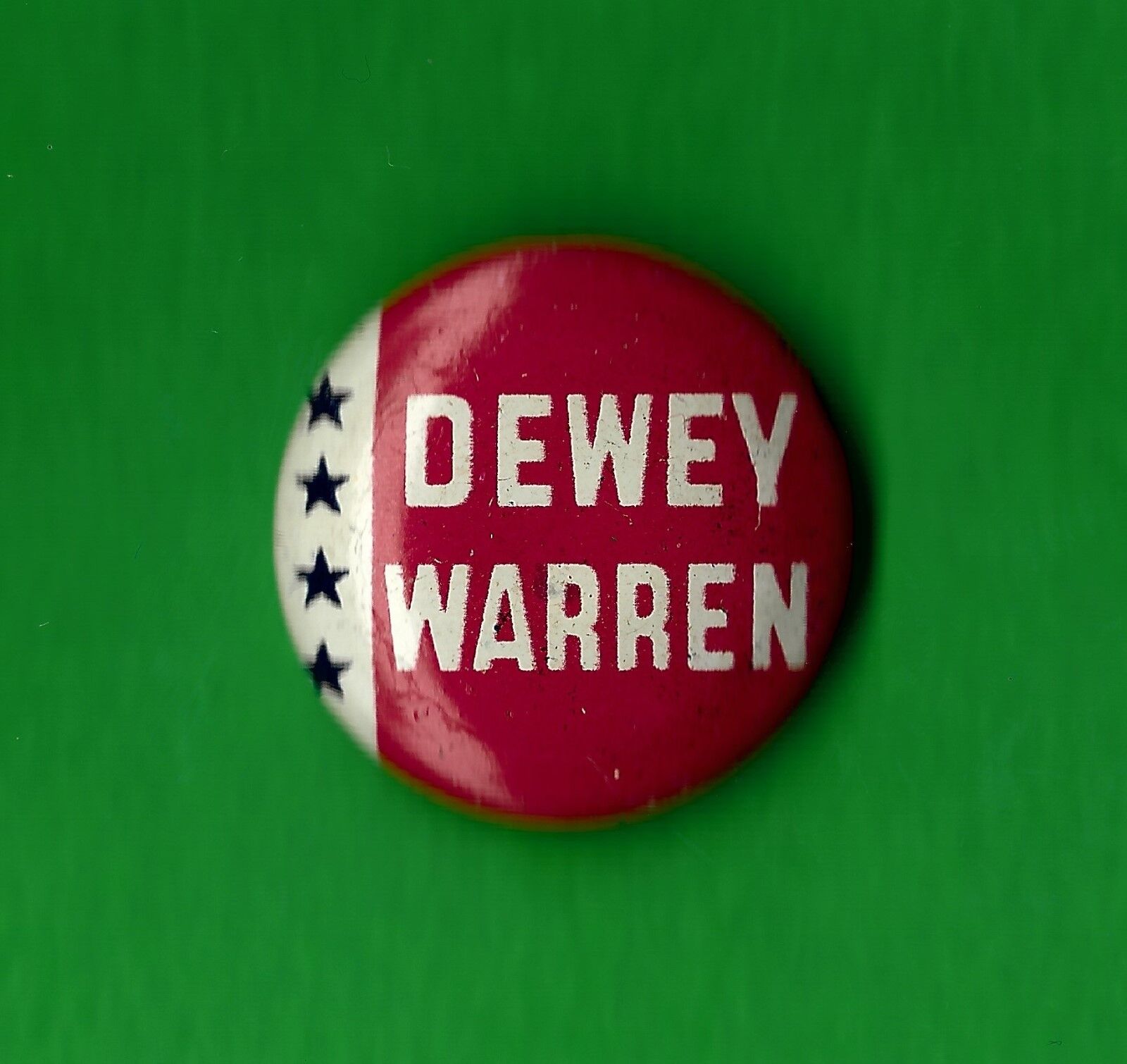 1948 Thomas Dewey & Earl Warren 7/8\