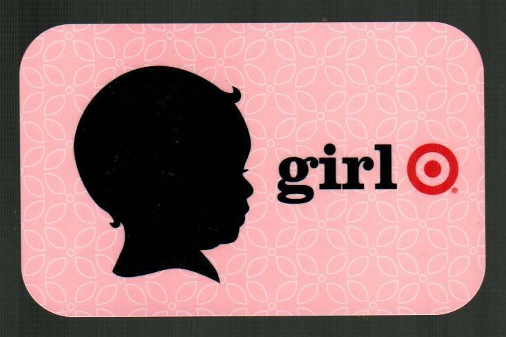 TARGET It\'s a Girl ( 2008 ) Gift Card ( $0 )