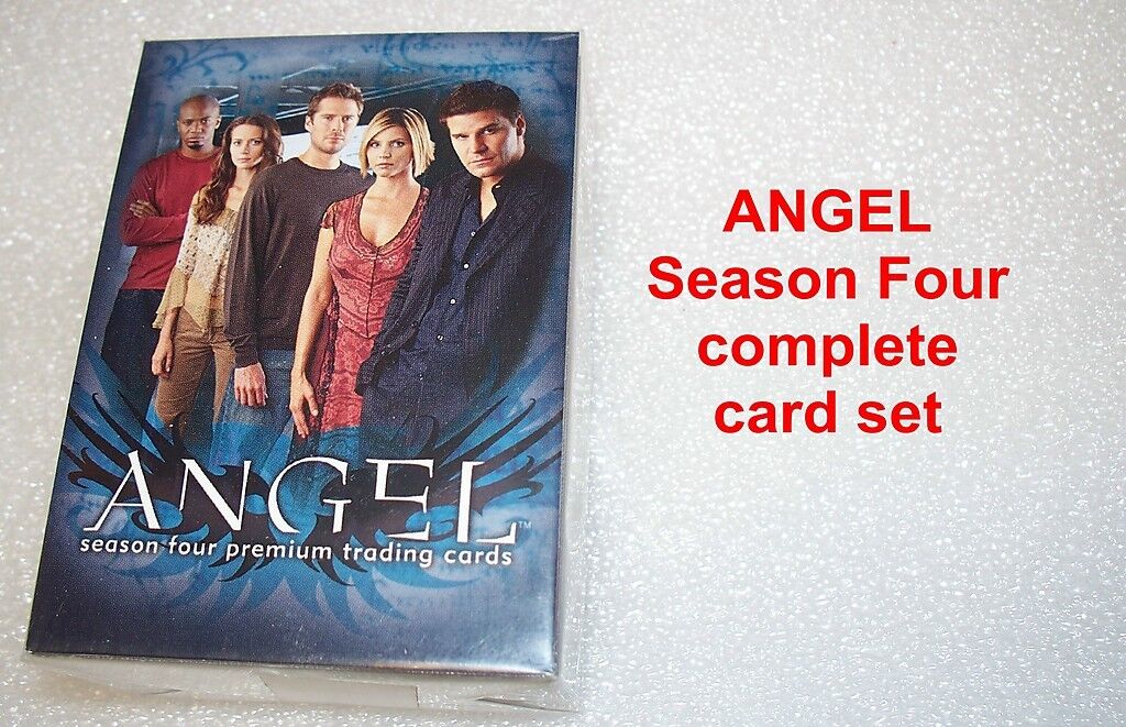 ANGEL Season FOUR - TRADING CARDS  COMPLETE BASE SET