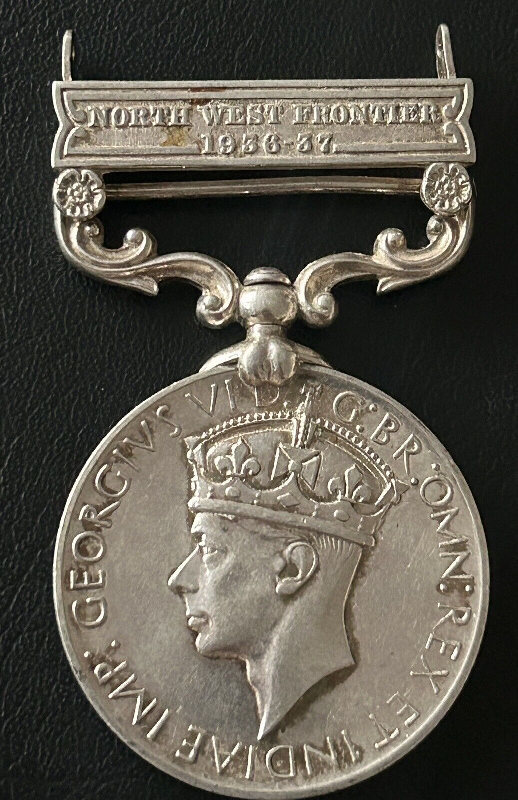 British India North West Frontier 1936-37 Medal Recipient See Description 