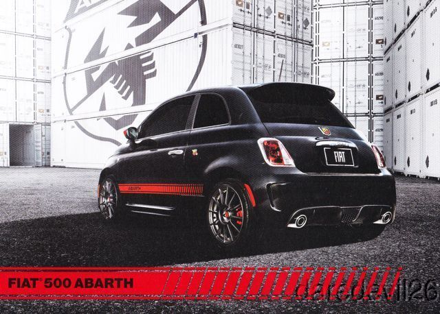 2013 Fiat 500 Abarth info card