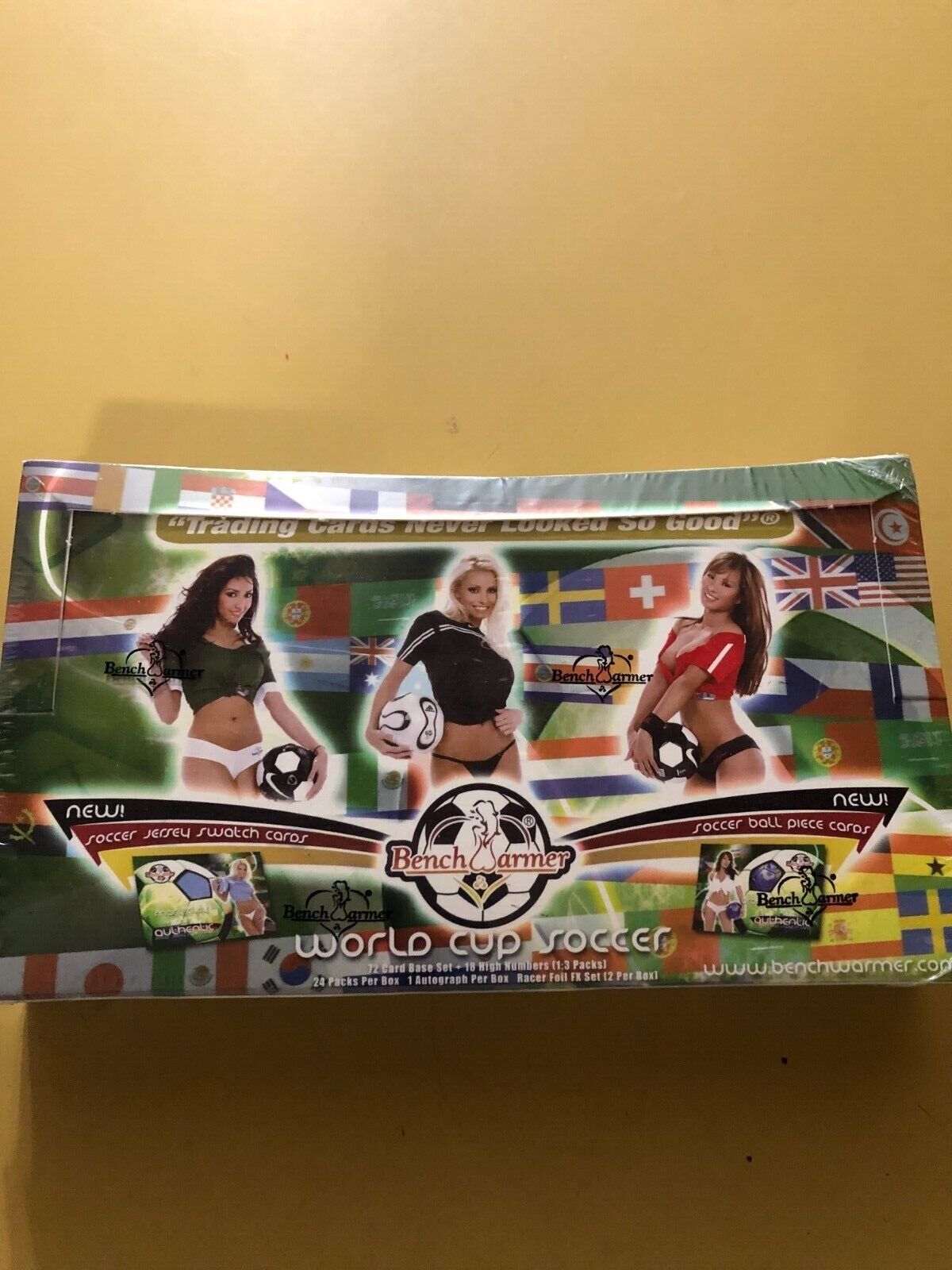 2006 World Cup Soccer Benchwarmer Cards-New, Factory Sealed Box