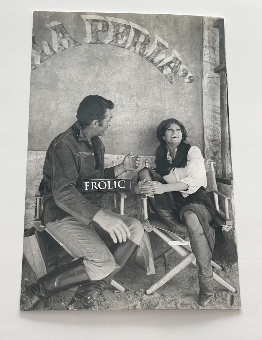 RAQUEL WELCH 1968 Original Photo with Dean Martin \