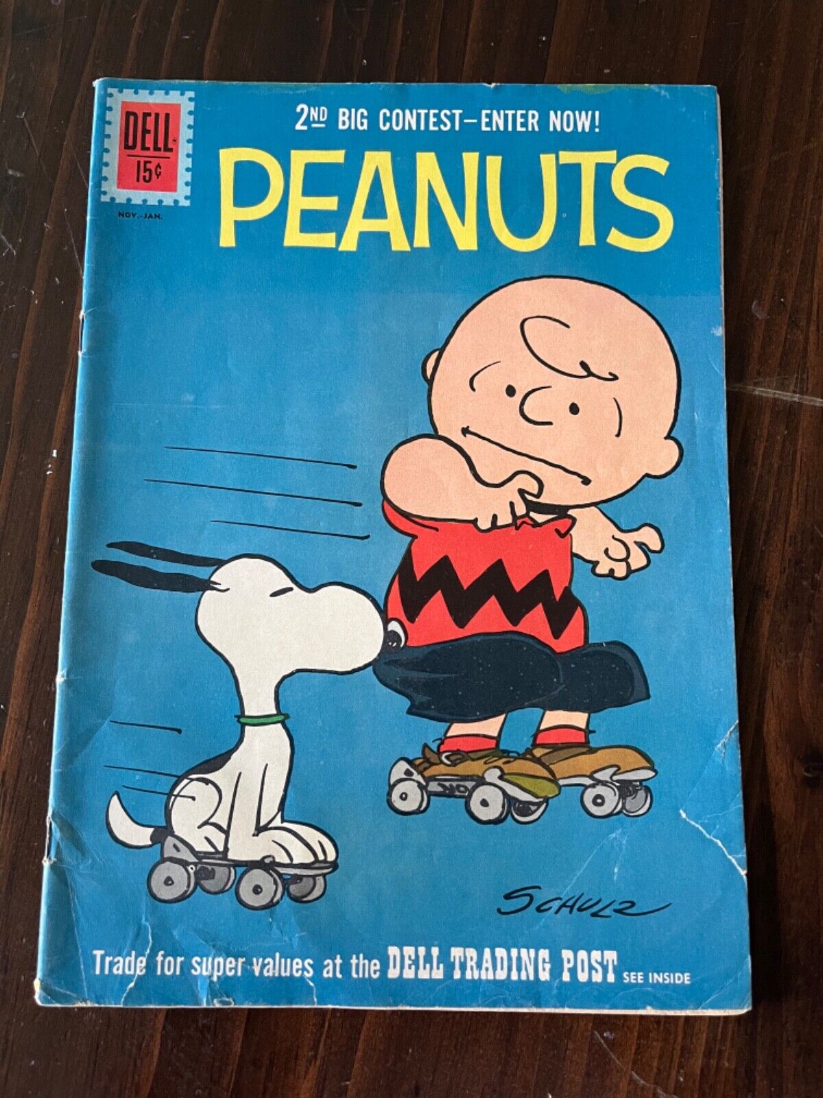 Peanuts #2 VG+ 4.5 Dell Publishing 1962