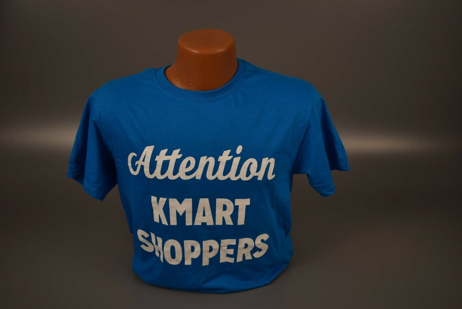 NEW Attention Kmart Shoppers Employee Tee T shirt SMALL Fruit of the Loom ZOMBIE