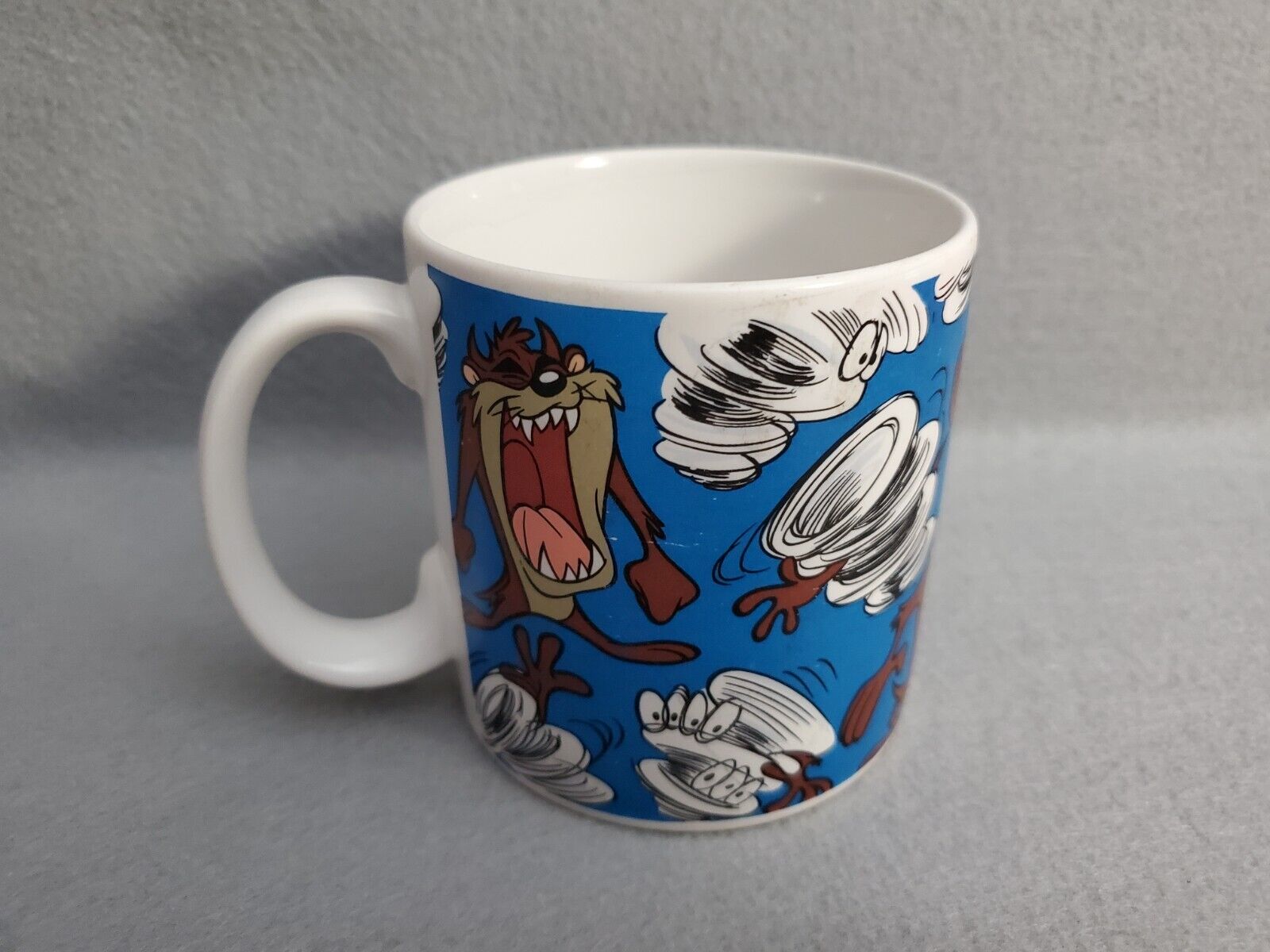 Looney Tunes Taz Tasmanian Devil 1994 Warner Bros Applause Ceramic Mug Cup