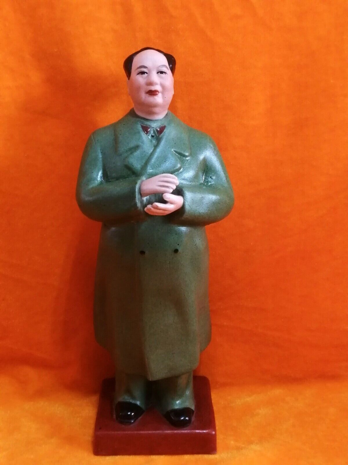 Chinese Communist Cultural Revolution Chairman Mao Tse Tung Porcelain Figure  