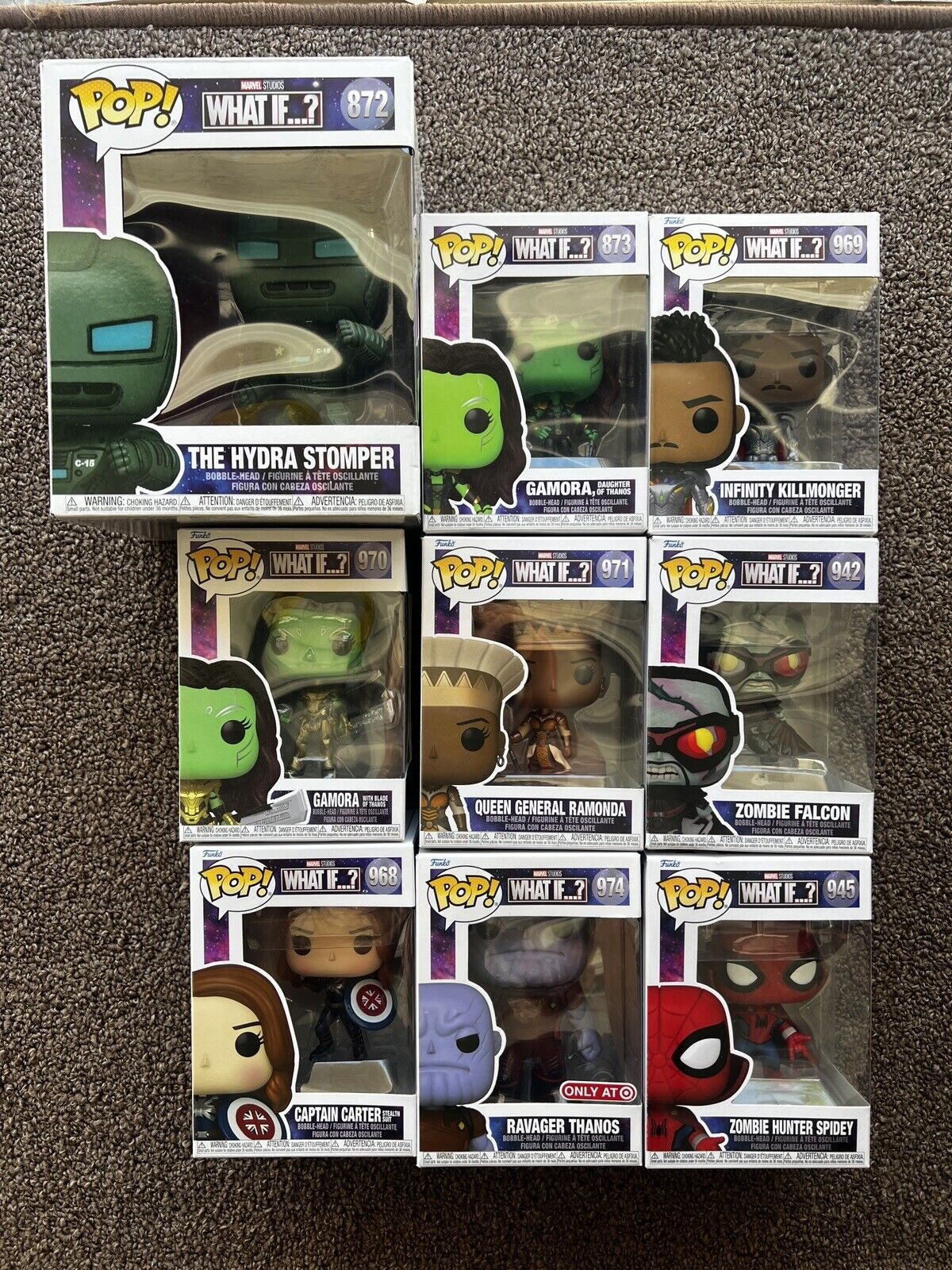 Marvel What If Funko Pop Lot Of 9