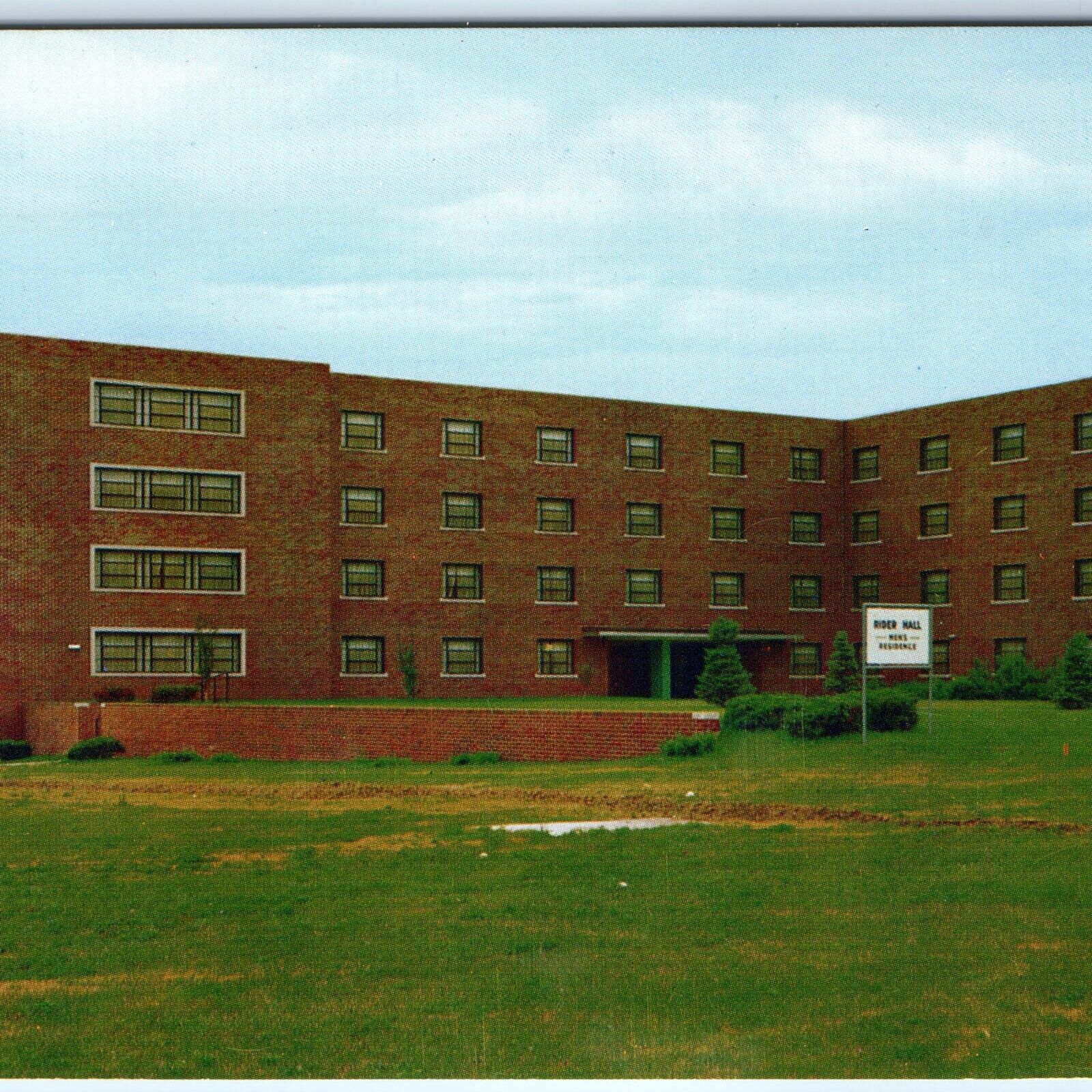 c1970s Cedar Falls, IA Riders Hall Dorm Now University Northern Iowa UNI PC A233