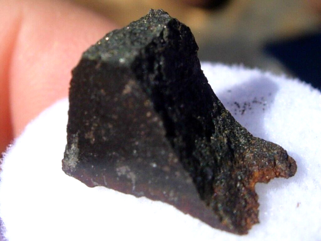 1.73 grams Lahoma Meteorite (L5) fragment - Year found 1963 with a COA