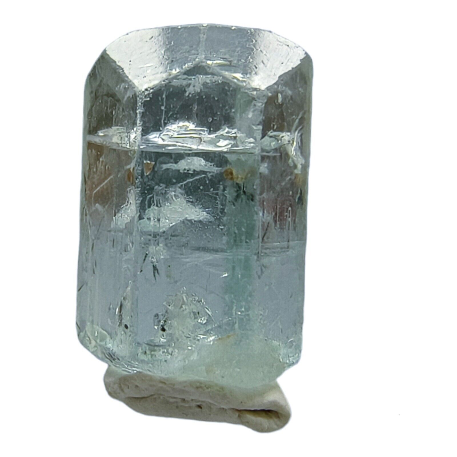 Aquamarine Crystals 63 Carats Miniature Size From Shigar , Skardu , Pakistan 