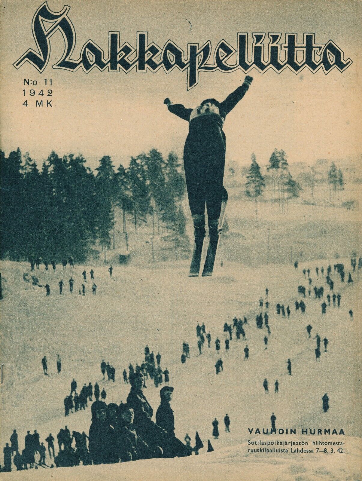 Finland Wartime Magazine Hakkapeliitta 1942 #11 - WWII 