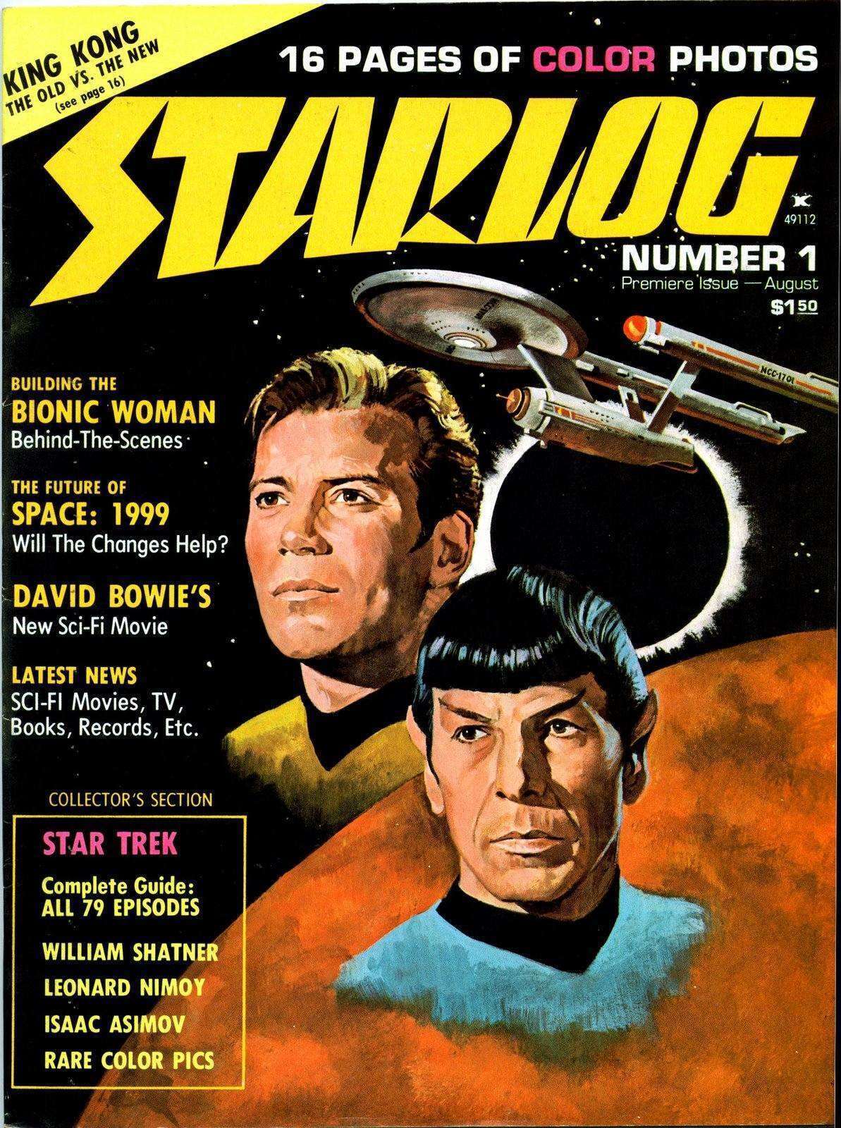 Starlog #1 VG; Starlog | low grade - Magazine Star Trek - we combine shipping