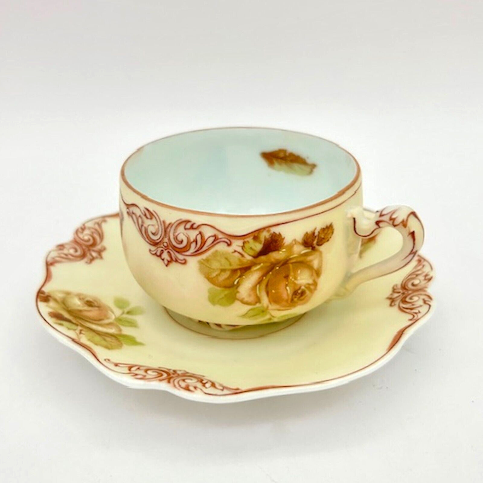 Hermann Ohme Silesia Old Ivory 84 Tea Cup and Saucer