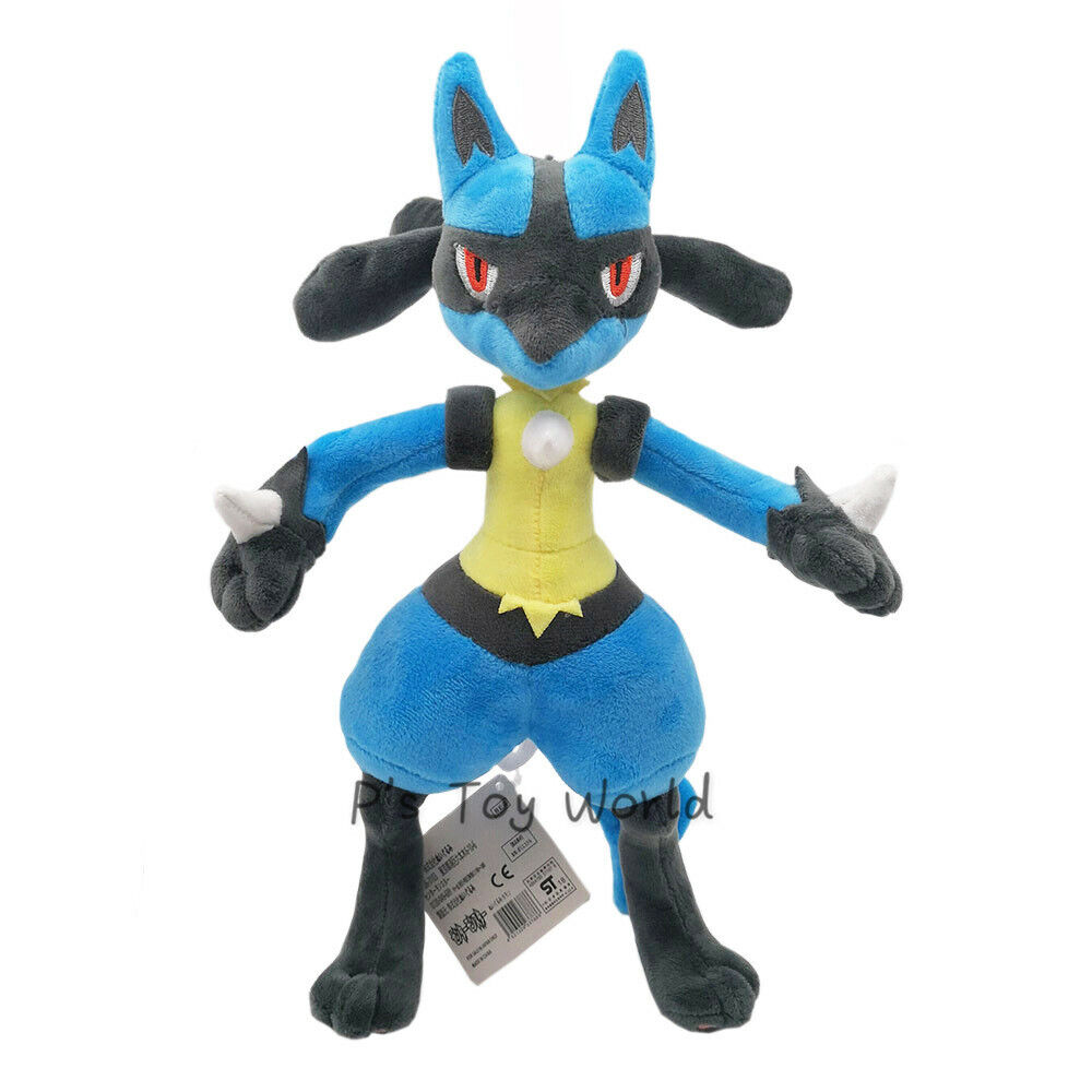 Lucario 30CM Plush Doll Figure Toy New for Gift