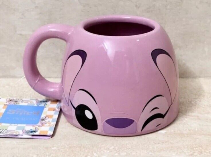 Disney Lilo & Stitch “Angel” Ceramic Mug with Design on Bottom *Primark*-NEW