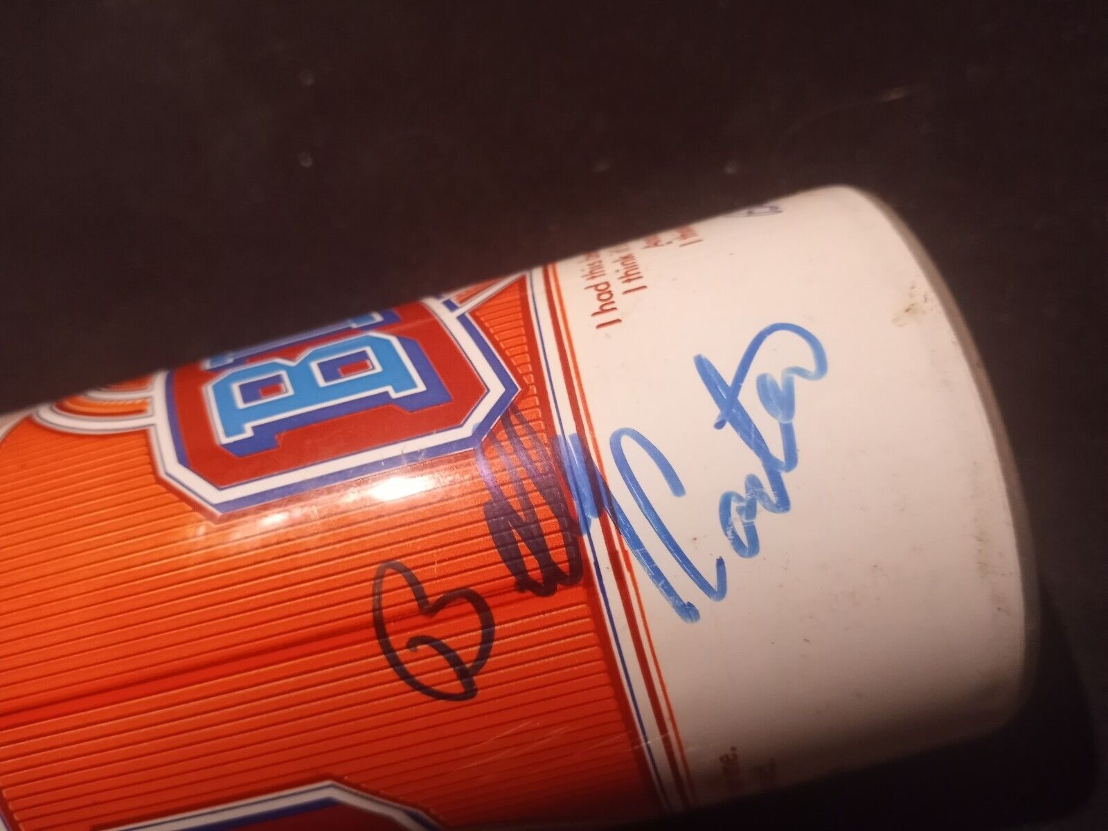 Super Rare Billy Beer Can Signed By Billy Carter GOT This Since I Was A Kid ++