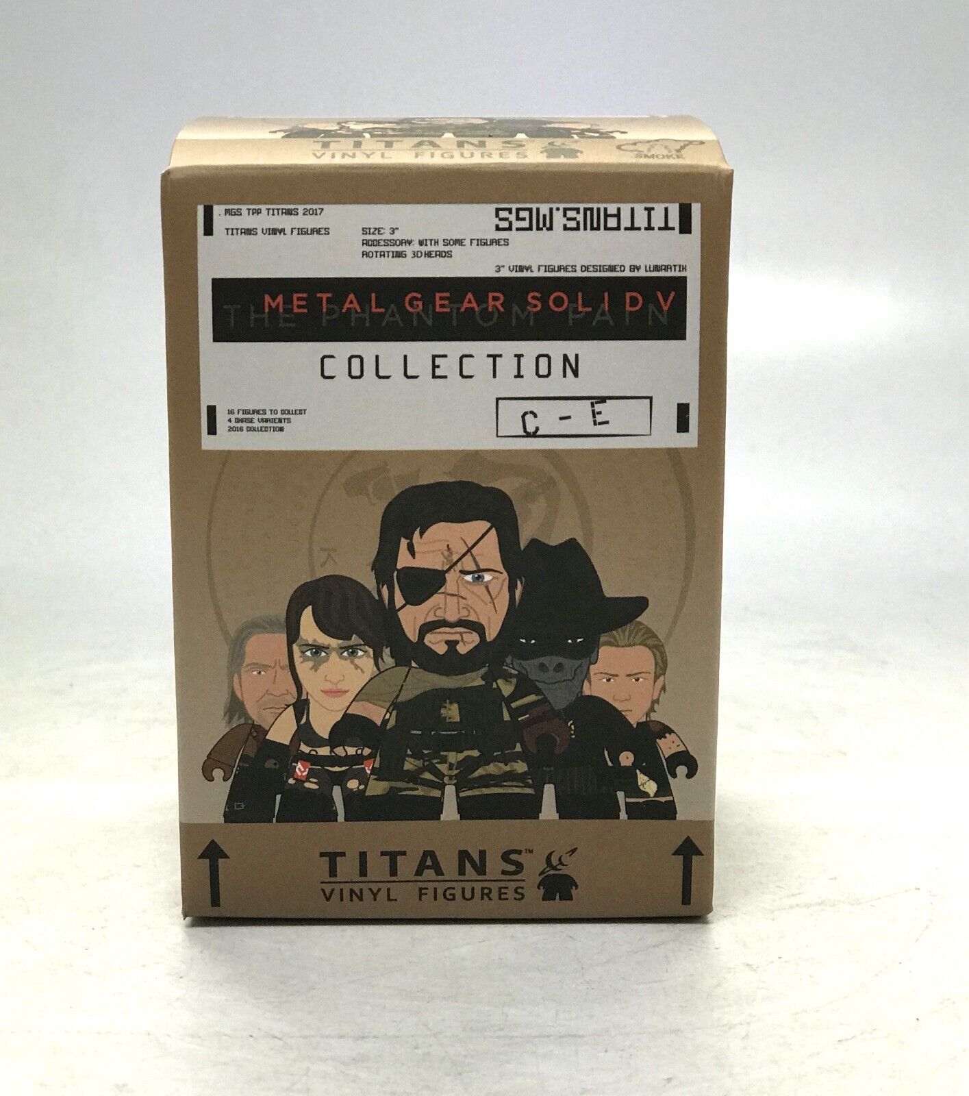 Titan Merchandise Metal Gear Solid 3 inch vinyl figure blind box (1) NEW
