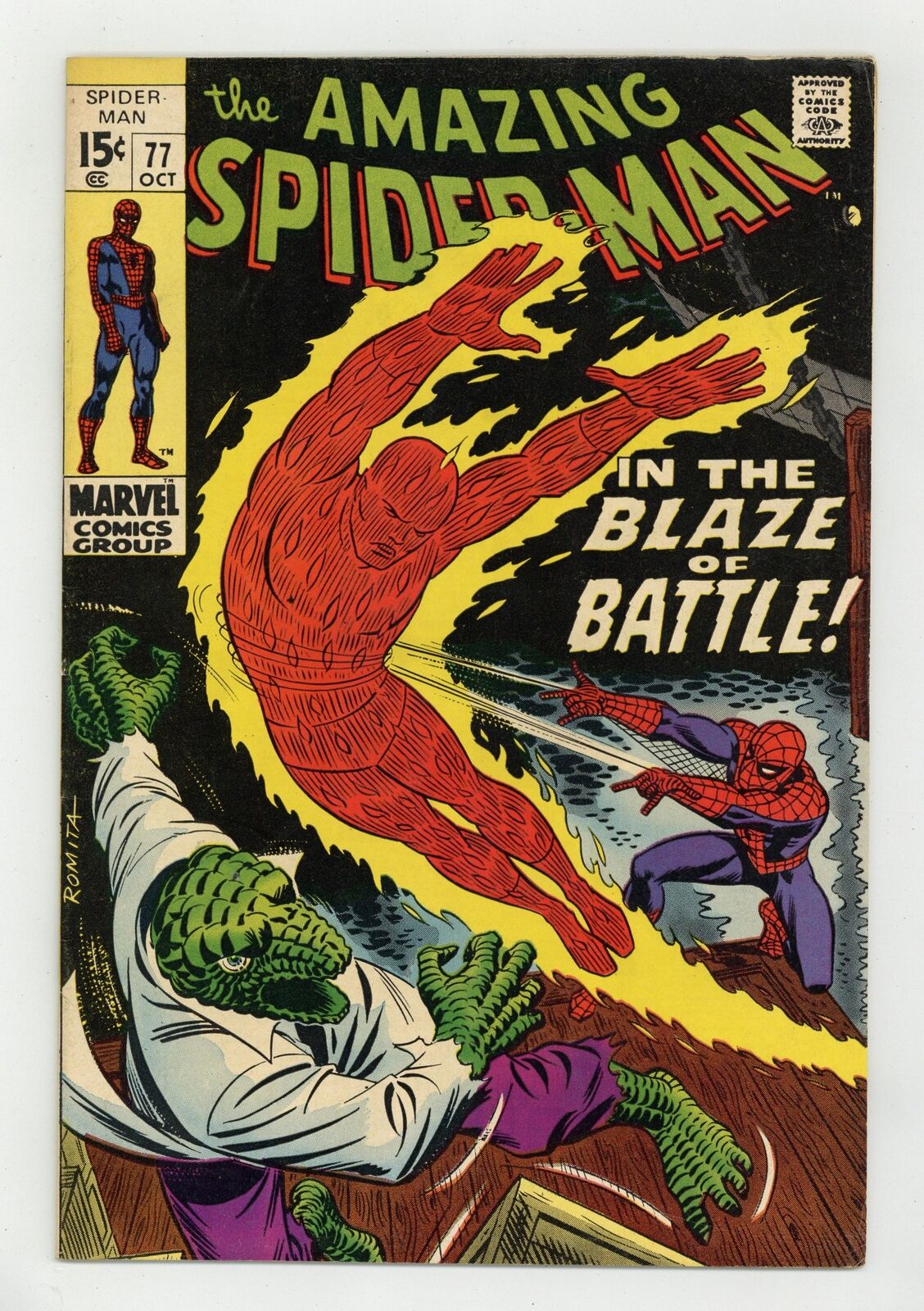 Amazing Spider-Man #77 FN- 5.5 1969