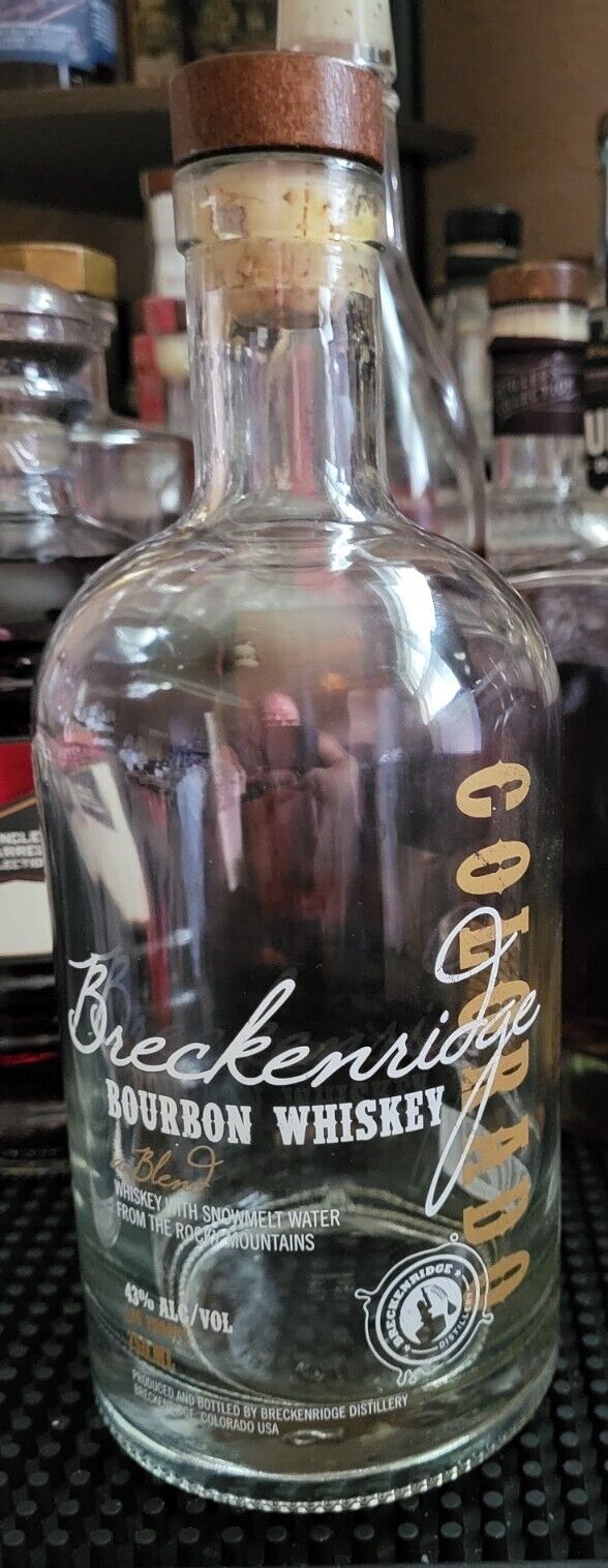 Breckenridge Distillery Bourbon Whiskey 750 ML with Cork
