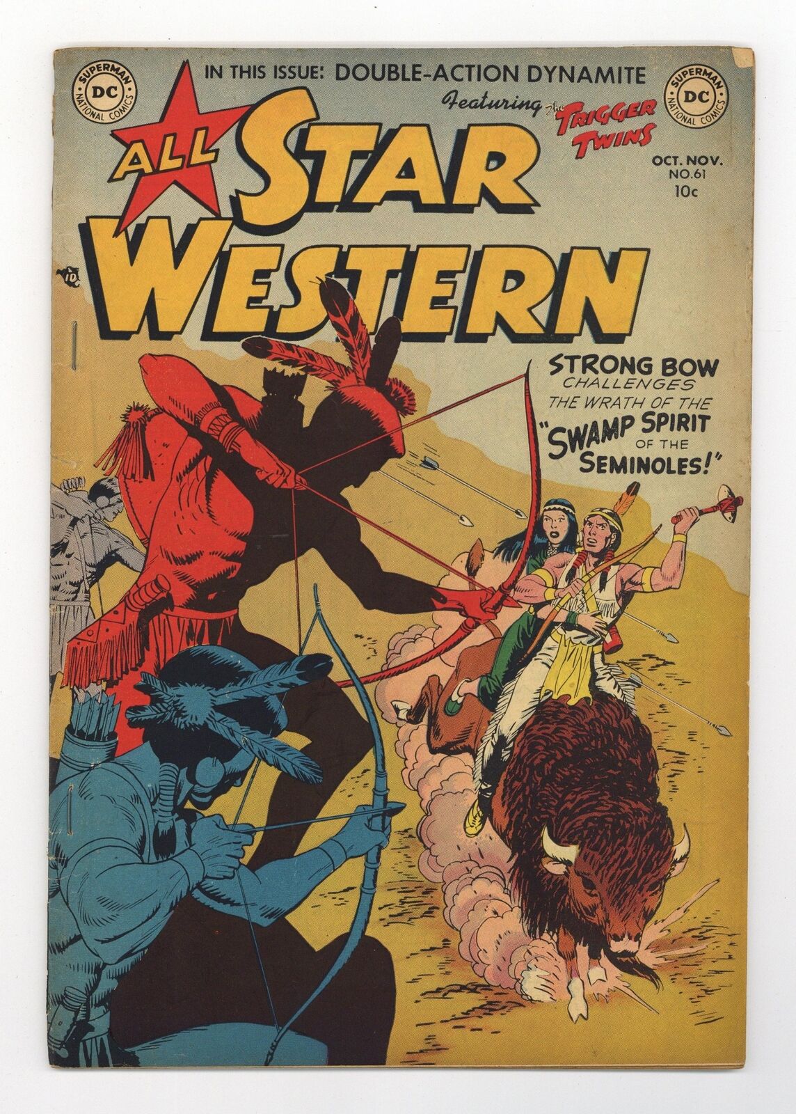 All Star Western #61 GD+ 2.5 1951