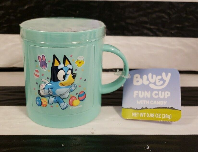 Bluey Easter Fun Cup With Candy Plastic Mini Play Kids Children NEW Bunny