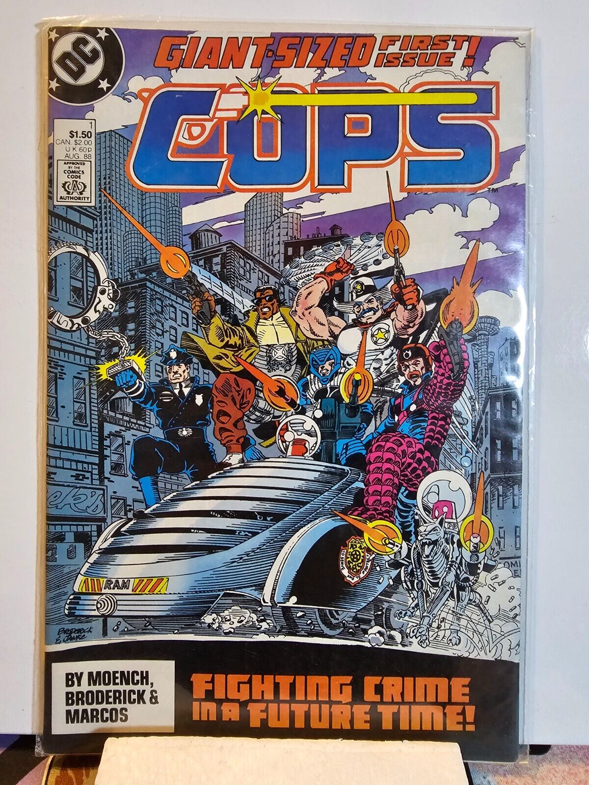 Cops #1 Comic 1988 DC Comics
