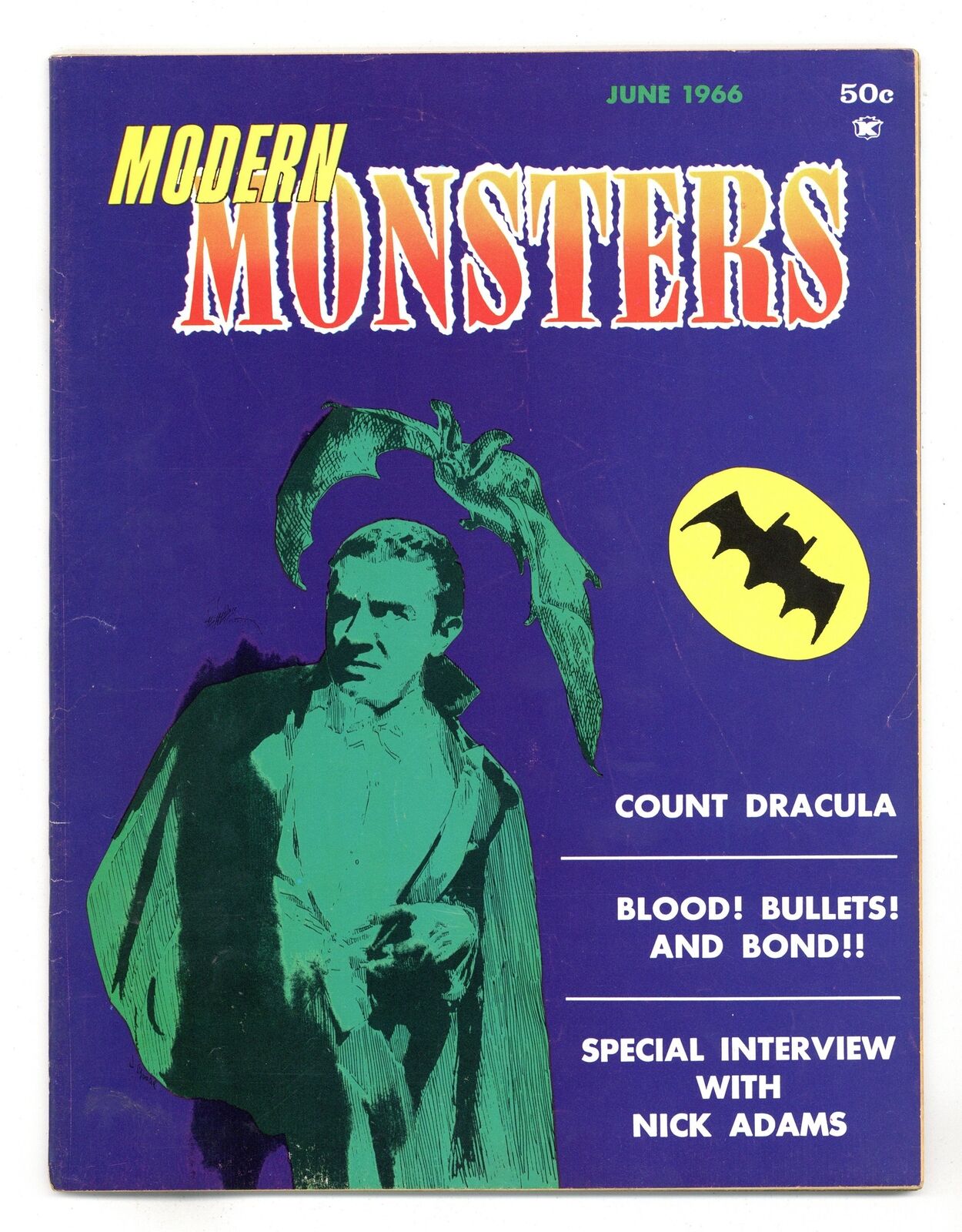 Modern Monsters #2 VG 4.0 1966