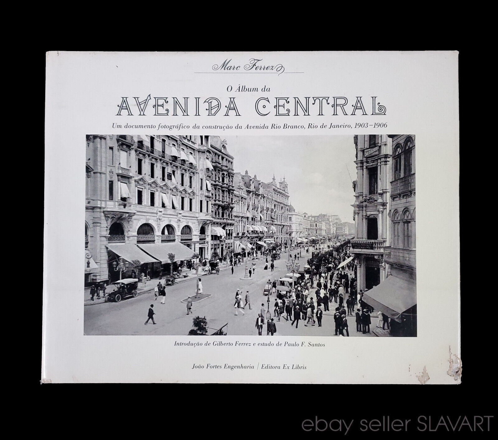 BOOK Rio de Janeiro 1903-1906 Avenida Central Brazil architecture history facade