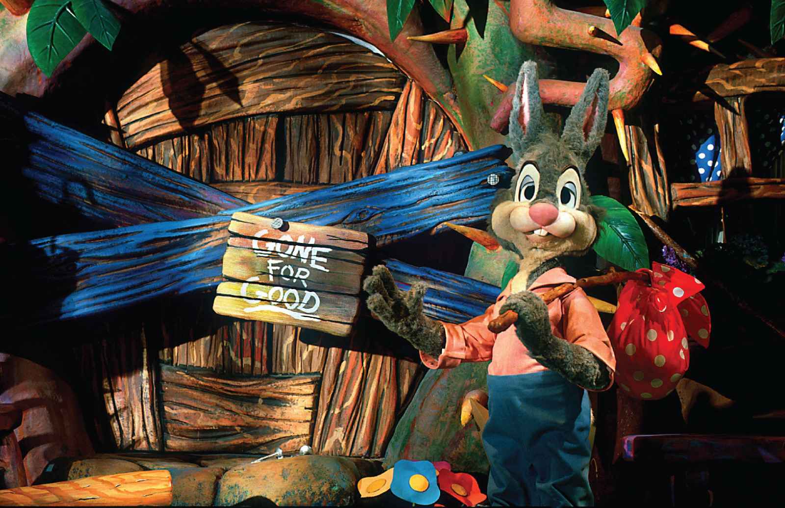 Splash Mountain Brer Br’er Rabbit’s Movin’ Along Scene Walt Disney World Poster