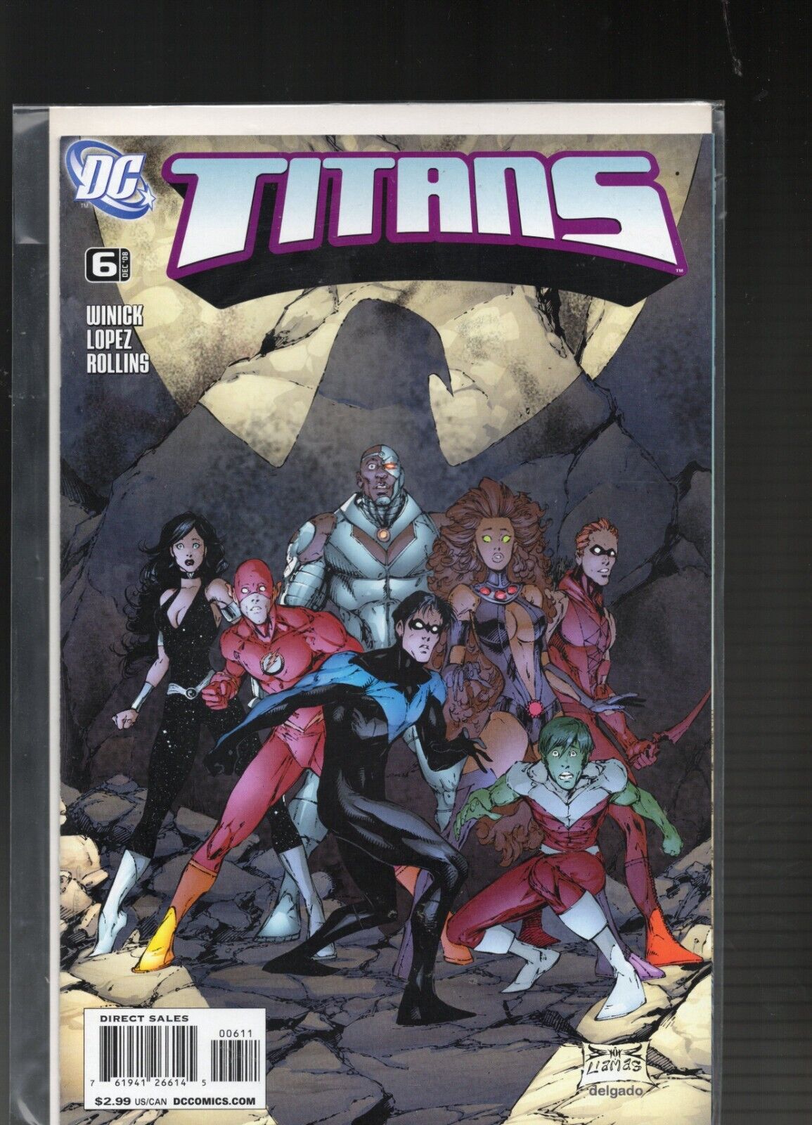 The Titans #6 DC Comics 2008 Nightwing Teen Titans