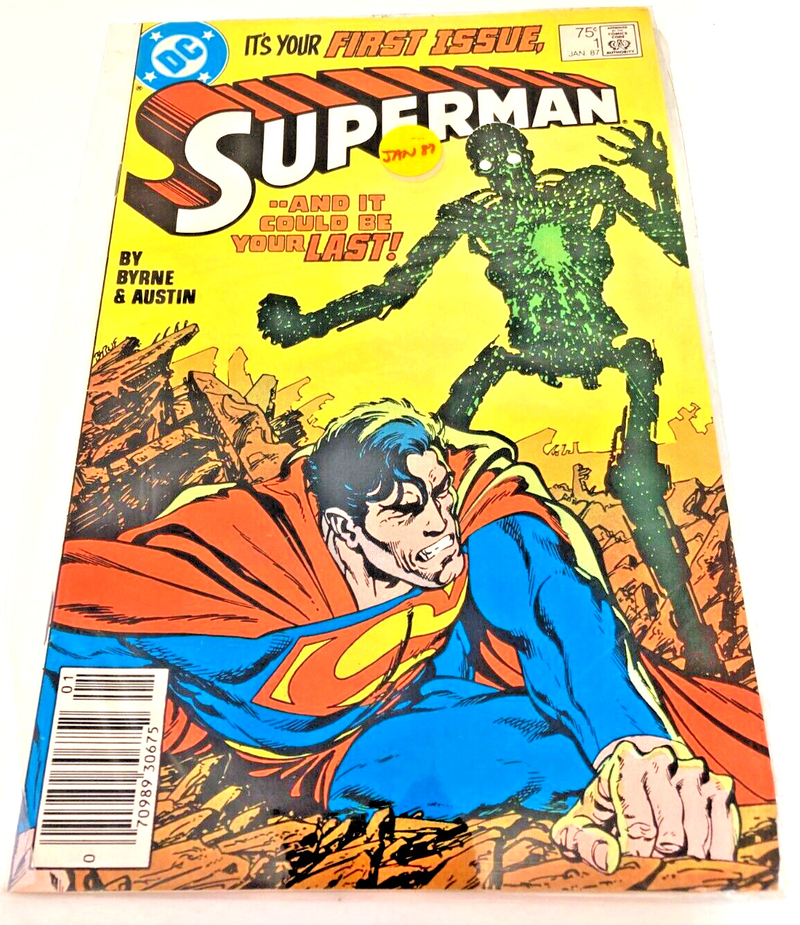 DC Comics 1987 Its Your First Issue Superman 1 By Byrne And Austin