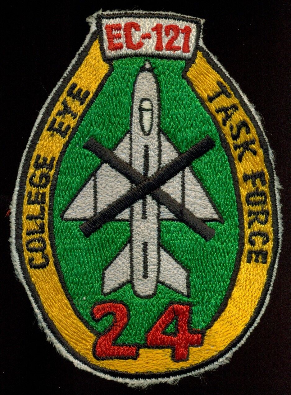 USAF 552D Airborne Early Warning & Control Wing Det 1 Crew 24 Patch S-12