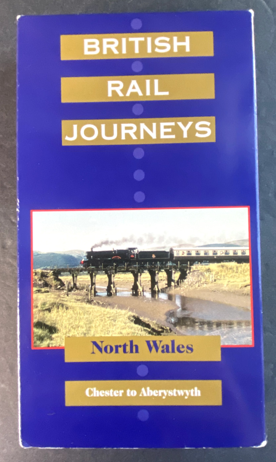 British Rail Journeys North Wales Chester to Aberystwyth VHS tape railroad train