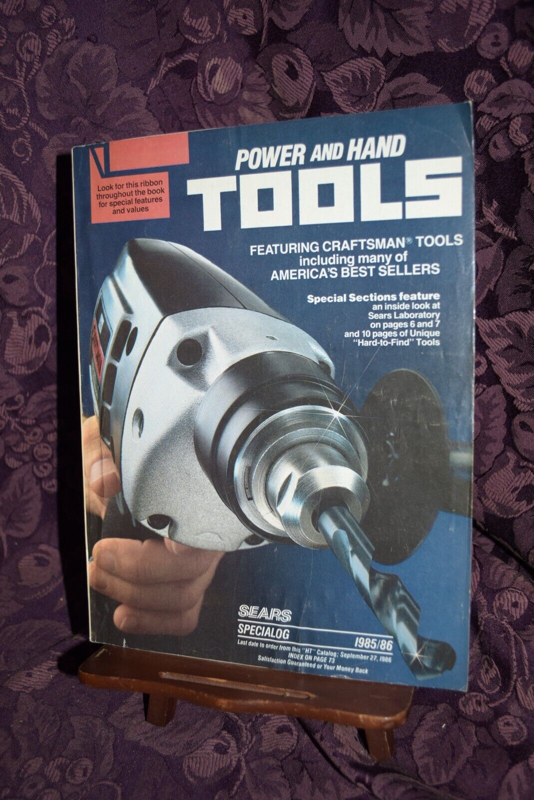 Vintage Sears Craftsman 1985-1986 Power and Hand Tools Catalog, 175 pages